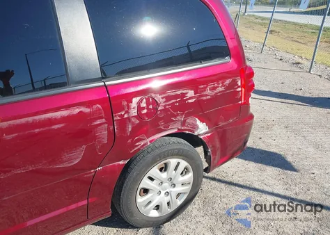 2018 Dodge Grand Caravan Se from USA, damaged, VIN 2C4RDGBG0JR259304